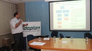 Bruno Cruz, diretor da Codeplan, apresenta os resultados da PED de fevereiro de 2018